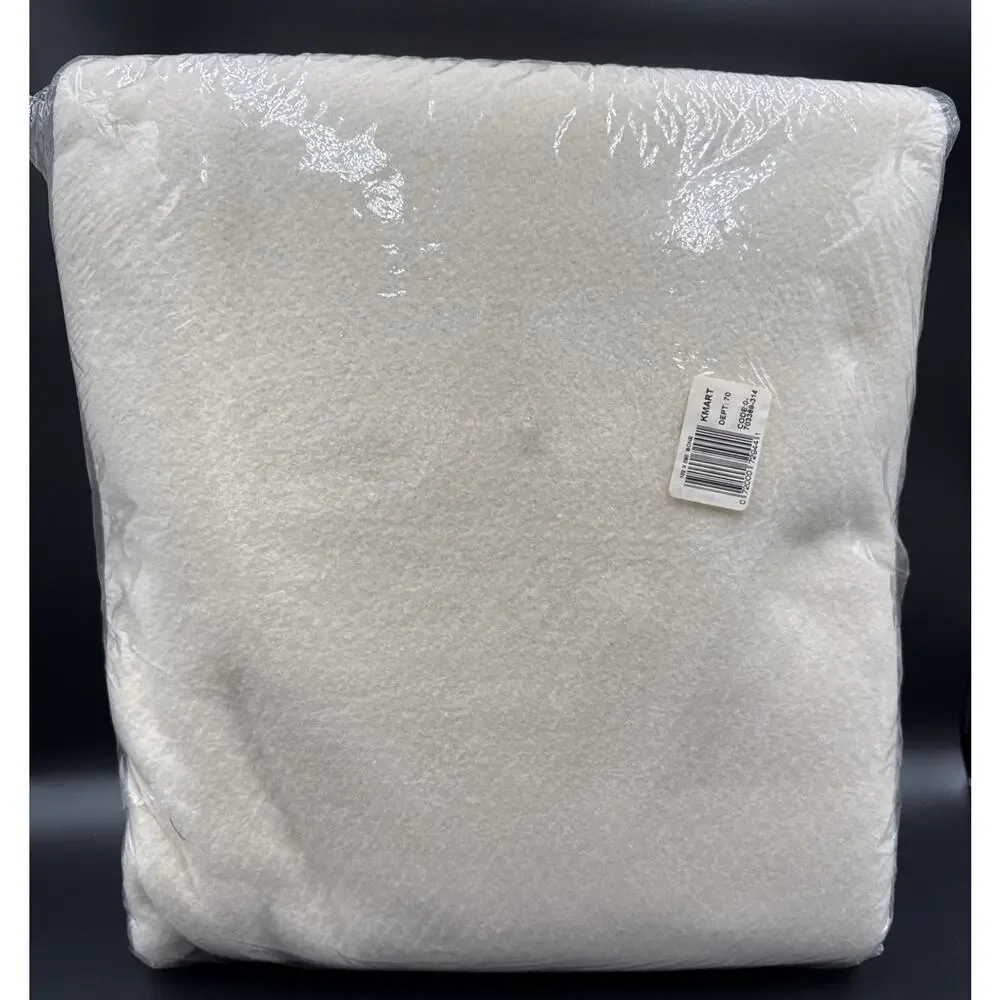 Vtg Kmart Essential Home Queen King Blanket 102
